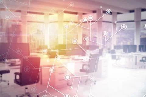 Composite image of digitally composite image of technological interface 3d Stock Illustration