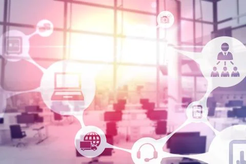 Composite image of digitally composite image of technological interface 3d Illustrazione stock