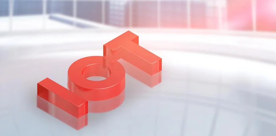 Composite image of digitally generated image of  internet of things in red color Ilustración de archivo