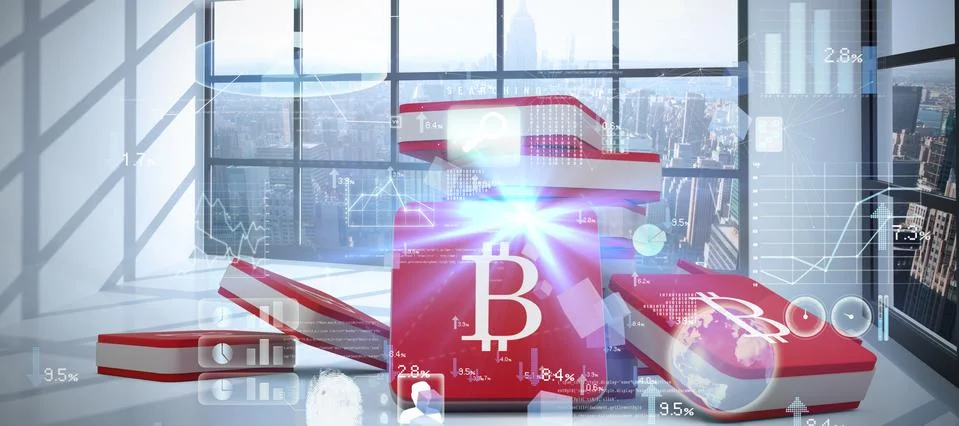 Composite image of digitally generated image of 3d solar panel with battery Stock Photos