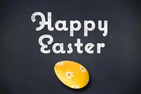 Composite image of easter egg Stock Illustration
