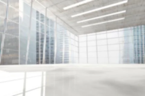 Composite image of empty lobby Ilustración de archivo