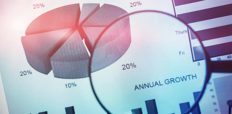 Composite image of flared figure Stock Illustration