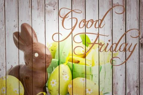Composite image of good friday Stock Illustration