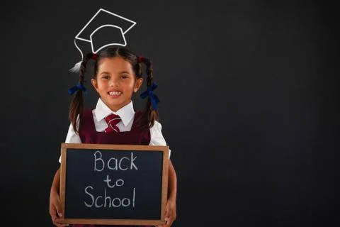 Composite image of graduation hat vector Stock Photos