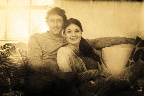 Composite image of grey background Stock Photos