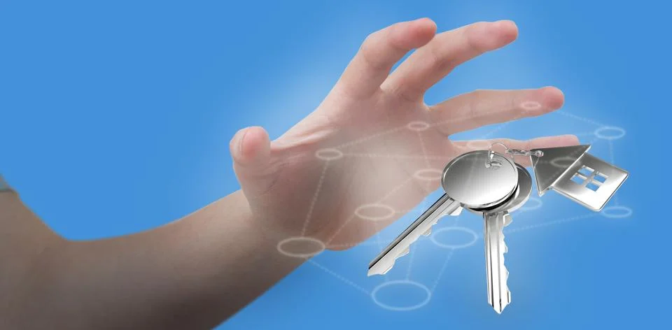 Composite image of hands gesturing against white background 3D Stock Photos