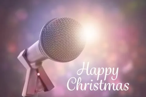 Composite image of happy christmas Stock Illustration