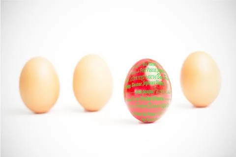 Composite image of happy easter in different languages Stock Illustration