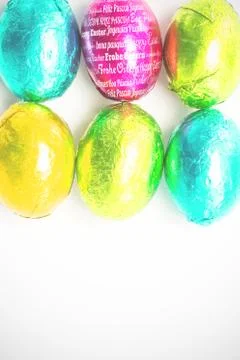 Composite image of happy easter in different languages Stock Illustration