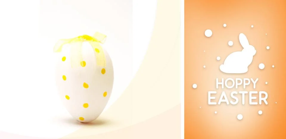 Composite image of happy easter graphic Illustration