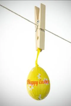 Composite image of happy easter Stock Illustration