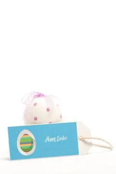 Composite image of happy easter Illustrazione stock