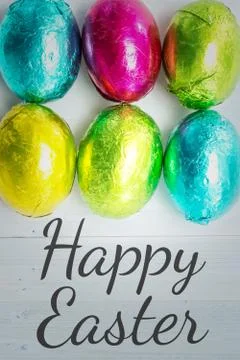 Composite image of happy easter Stock Illustration