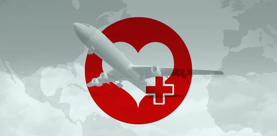 Composite image of heart Stockillustratie