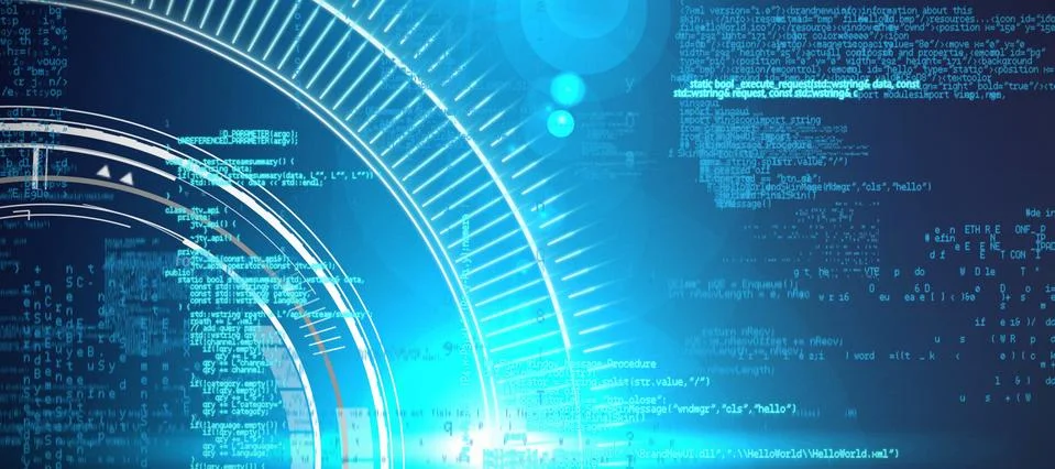 Composite image of image of data 스톡 일러스트