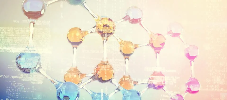 Composite image of image of data Stock Illustration