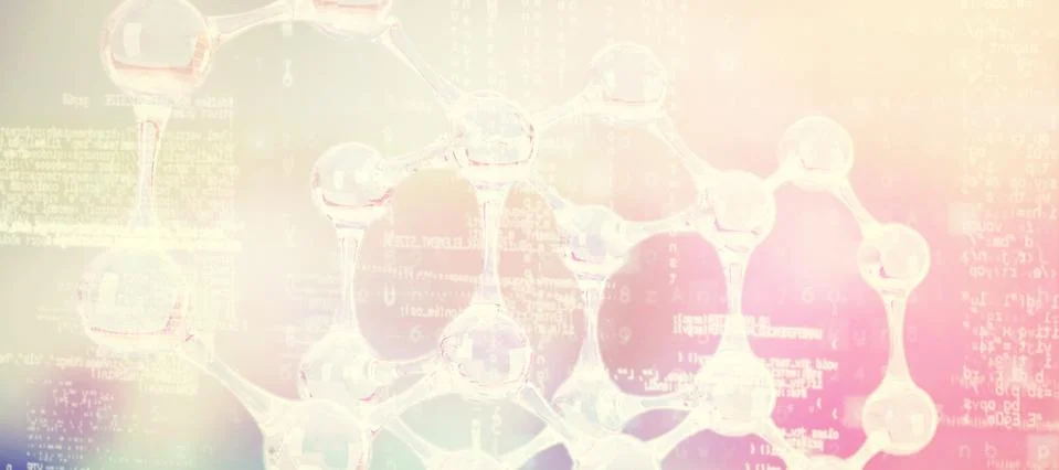 Composite image of image of data Stock Illustration