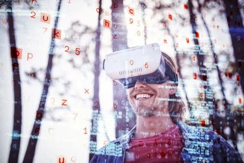 Composite image of image of data Stock Photos