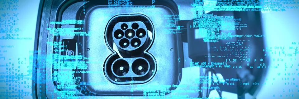 Composite image of image of data Stock Photos