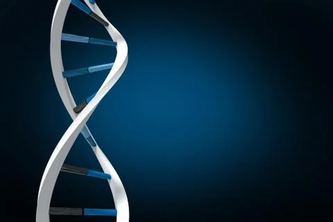 Composite image of image of dna helix 스톡 일러스트