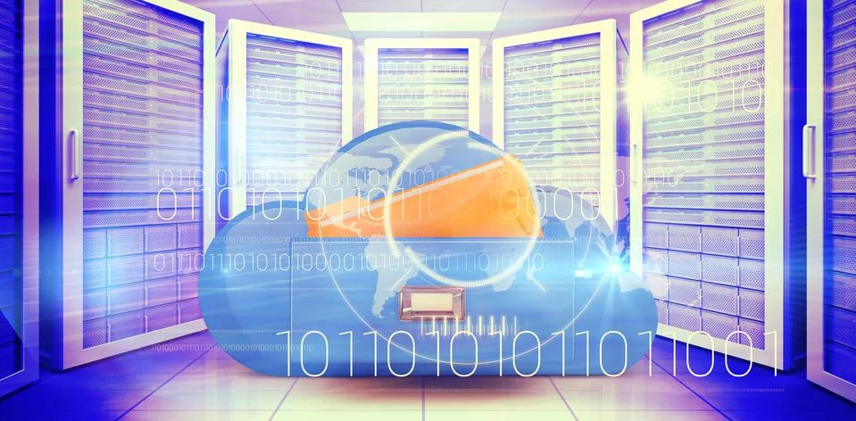 Composite image of interface 스톡 일러스트