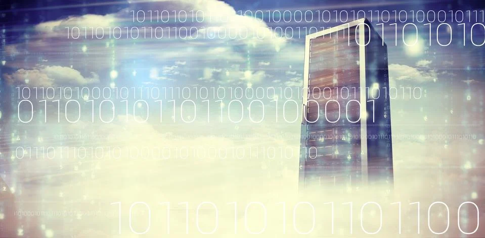 Composite image of interface Stockillustratie