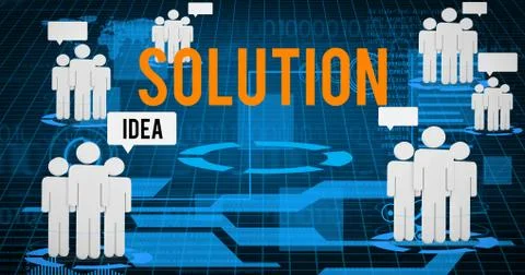 Composite image of interface 스톡 일러스트