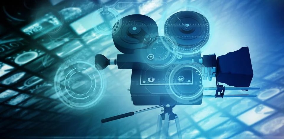 Composite image of interface Stock Illustration