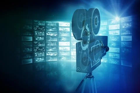 Composite image of interface Illustrazione stock