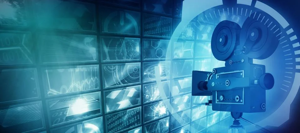 Composite image of interface Stock Illustration