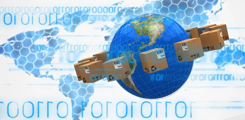 Composite image of interface 스톡 일러스트