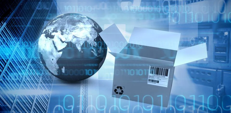 Composite image of interface 스톡 일러스트