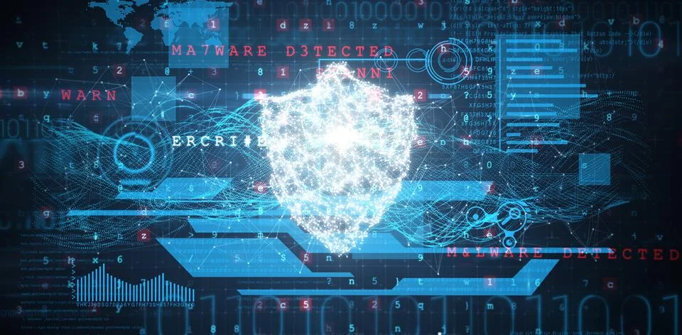 Composite image of interface Illustrazione stock