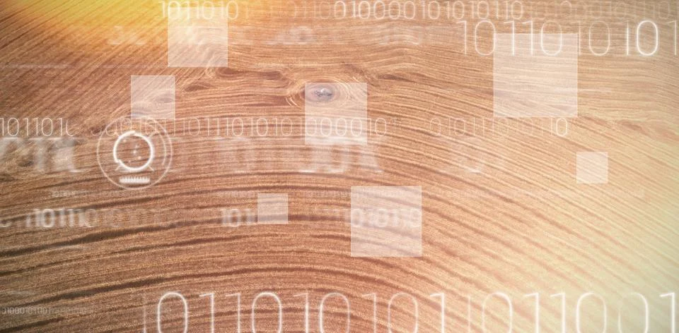 Composite image of interface Foto stock