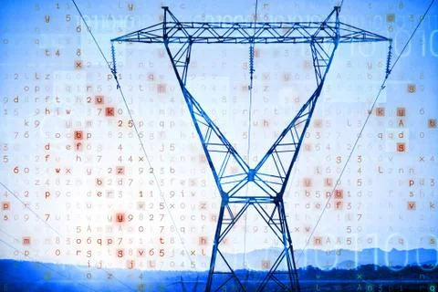 Composite image of interface Stock-Fotos