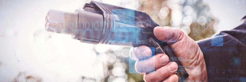 Composite image of interface Stock-Fotos