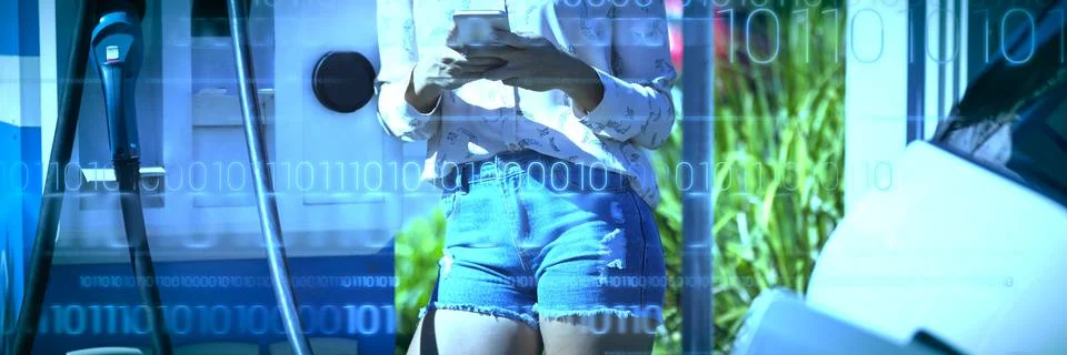 Composite image of interface Stock-Fotos