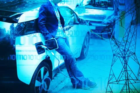 Composite image of interface 스톡 사진