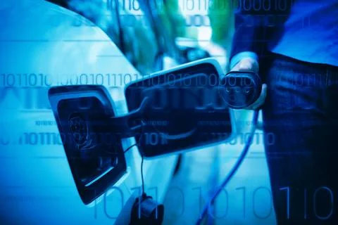 Composite image of interface Stock-Fotos