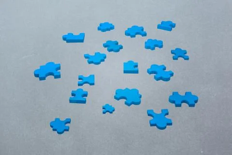Composite image of jigsaw pieces 스톡 일러스트