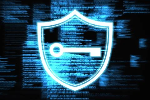 Composite image of key Stock Illustration