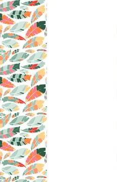 Composite image of lcolorful leaf pattern 스톡 사진