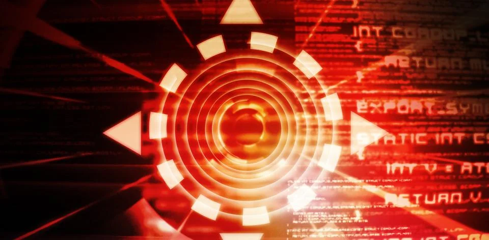 Composite image of light with a white background Illustrazione stock