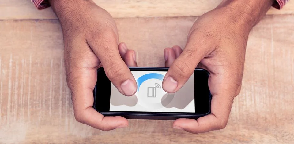 Composite image of loading screen Stock Photos