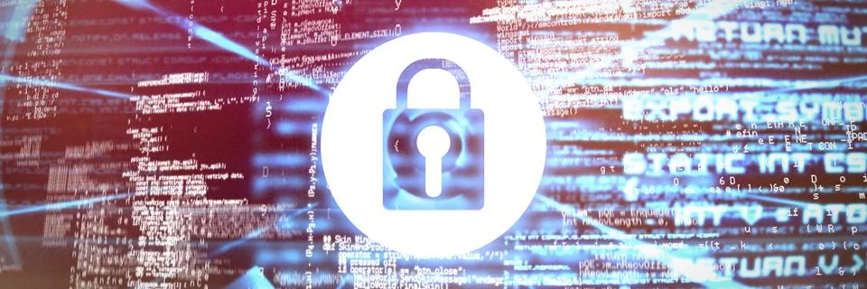 Composite image of lock icon vector Stock Illustration