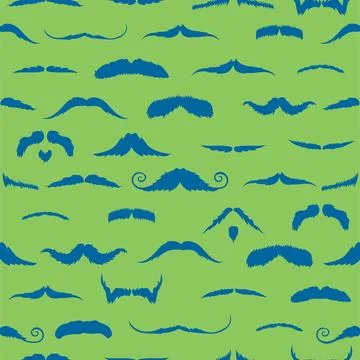 Composite image of mustaches Stock Photos