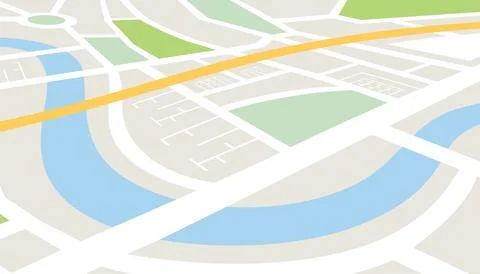 Composite image of navigation map イラスト素材