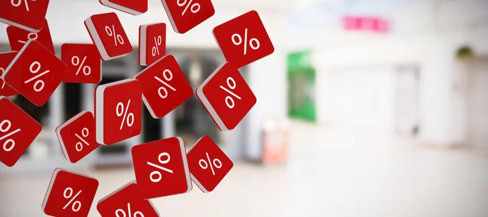 Composite image of percent sign vector icon Stock Photos