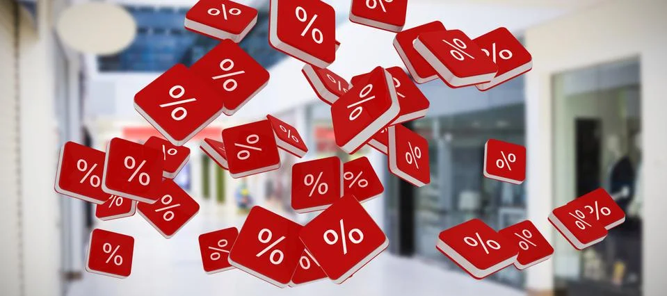 Composite image of percent sign vector icon Stock Photos